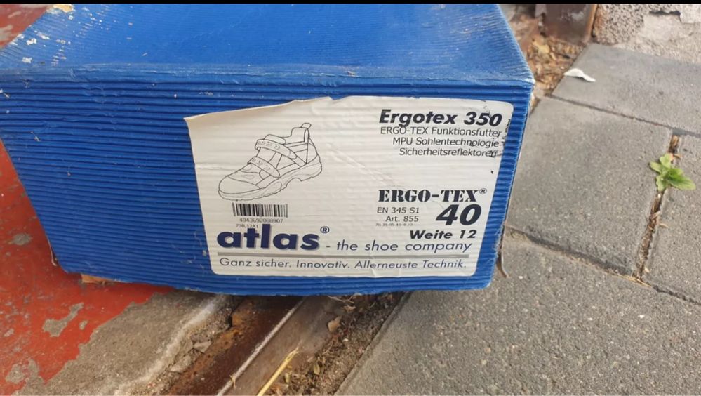 Nowe buty robocze markowe ATLAS rozm 40