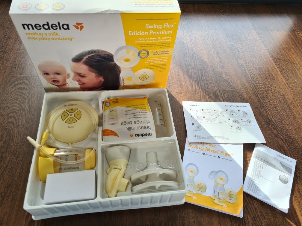 Extrator de leitei swing flex premium Medela