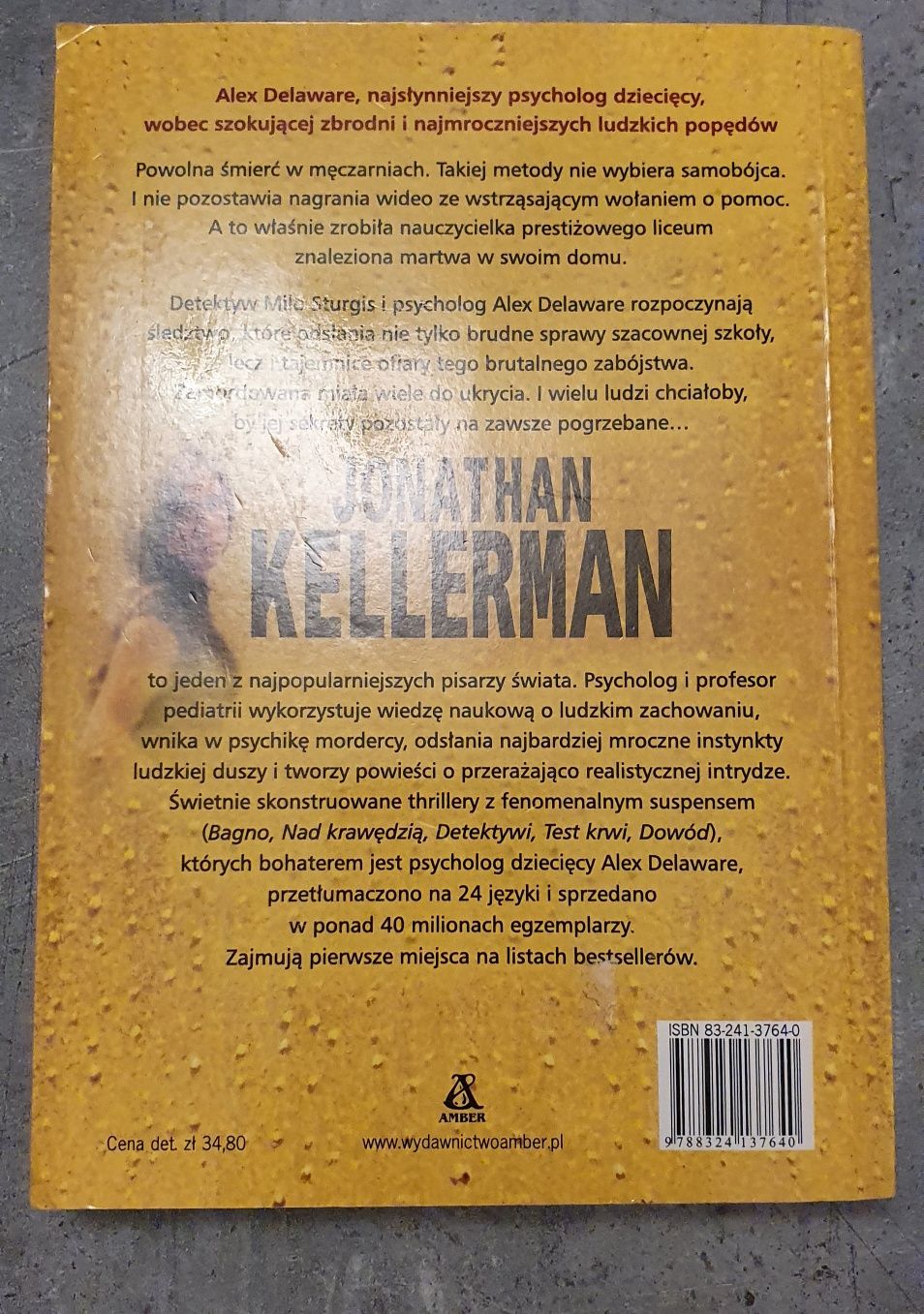 Książka Jonathan Kellerman Kłamstwa