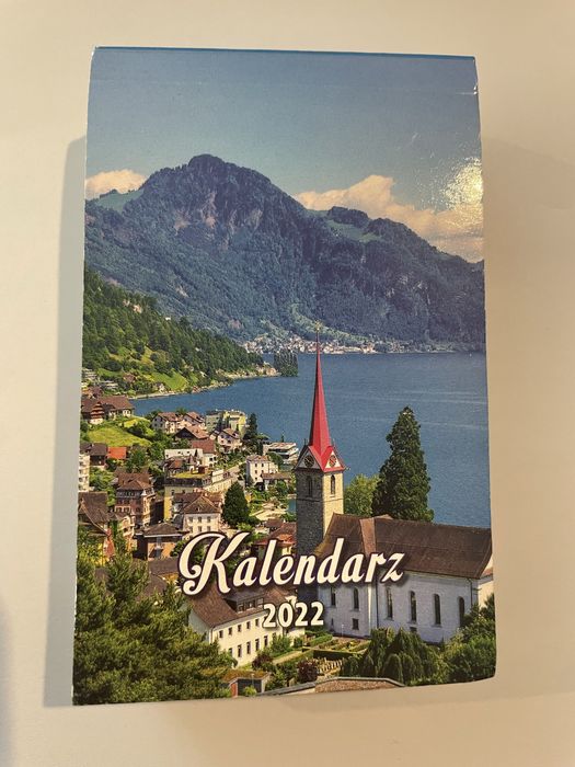 Kalendarz zdzierak 2022 rok zrywak dzienny nowy cały kompletny