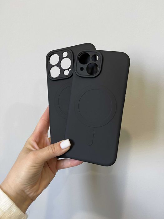 Чохол Black Soft Magsafe для iPhone 15 Pro Max айфон 15 чехол софт-тач