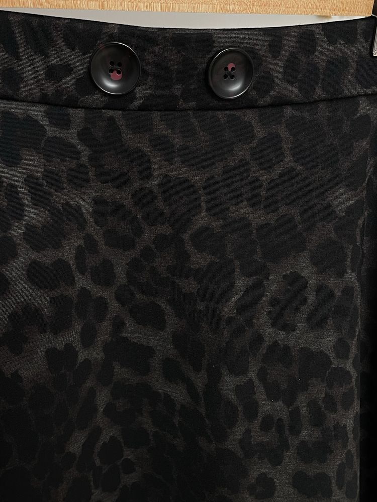 Saia viés leopardo Cortefiel S