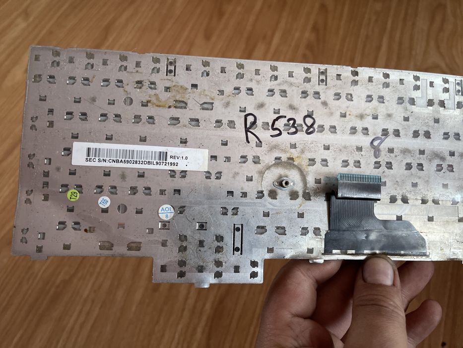 Клавиатура samsung R538 поклавишно не рабочая оригинал