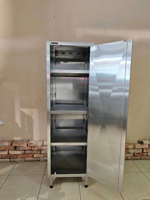 Szafa gastronomiczna LOZAMET 54x60x182 – nierdzewna, regulowane półki