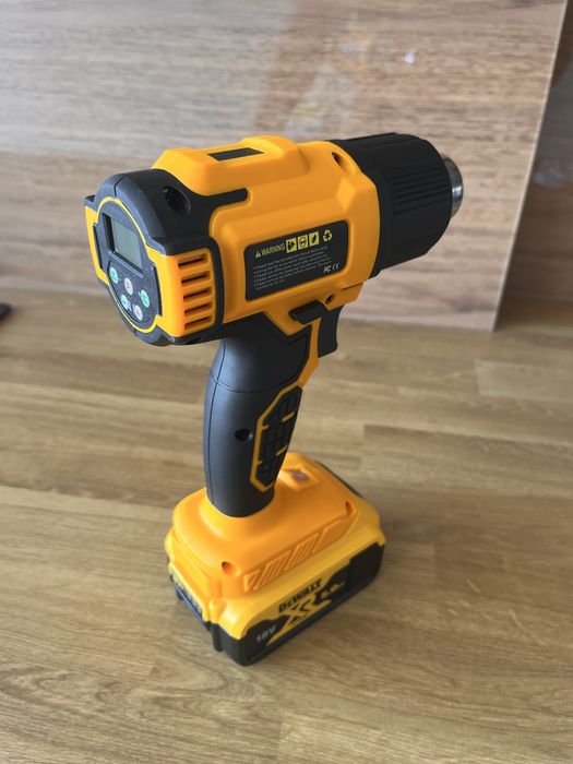 Промисловий фен для акумуляторів Dewalt 18/20v