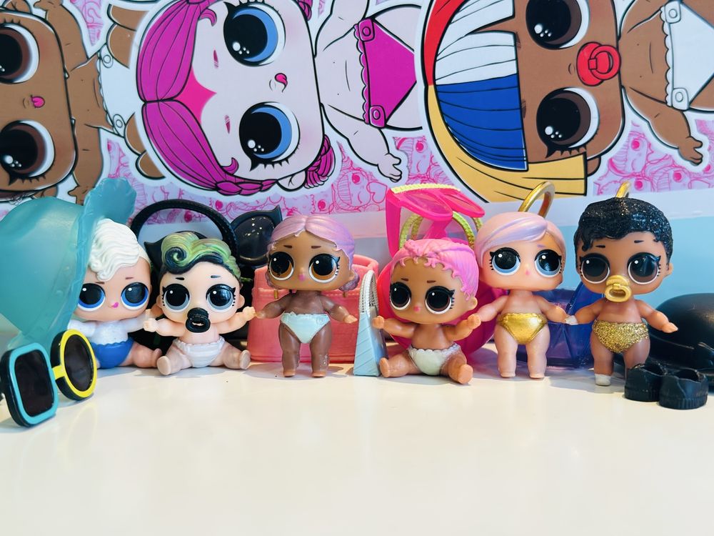 Кукла лол lol, LOL OMG, Poopsie Pooey Puitton,  Slime Shopkins