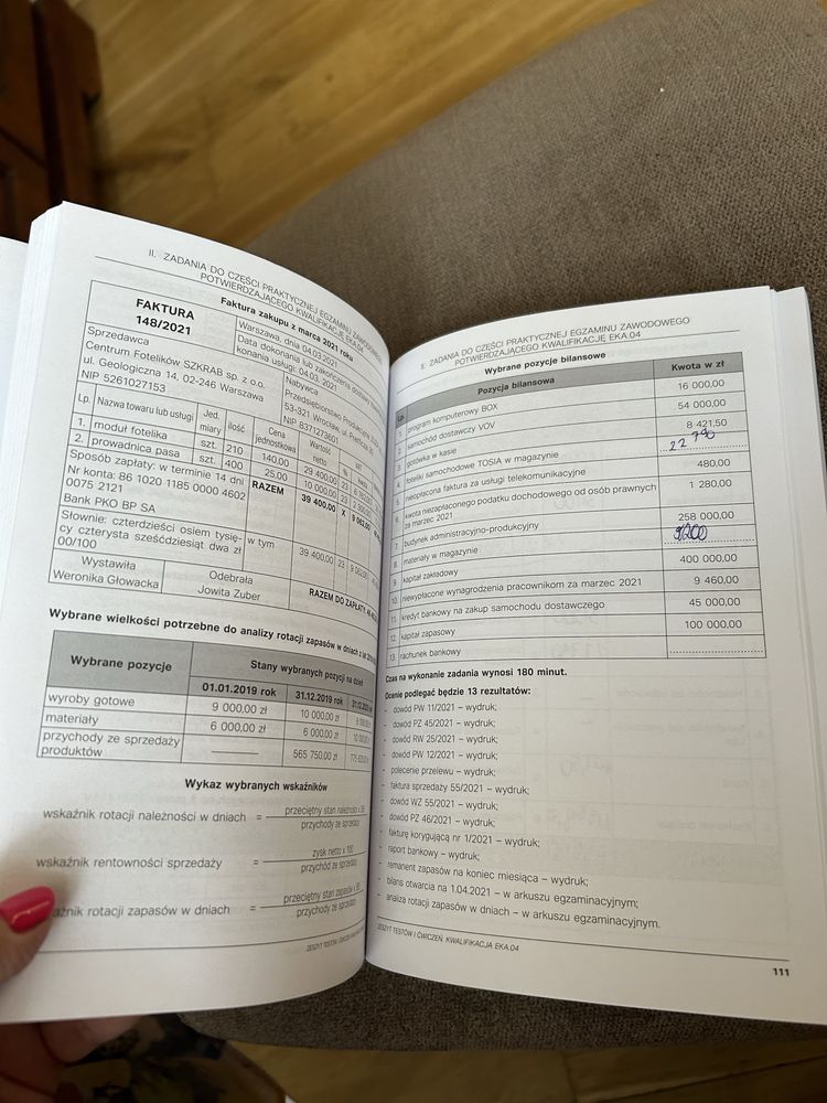 Zeszyt testów do EKA.04