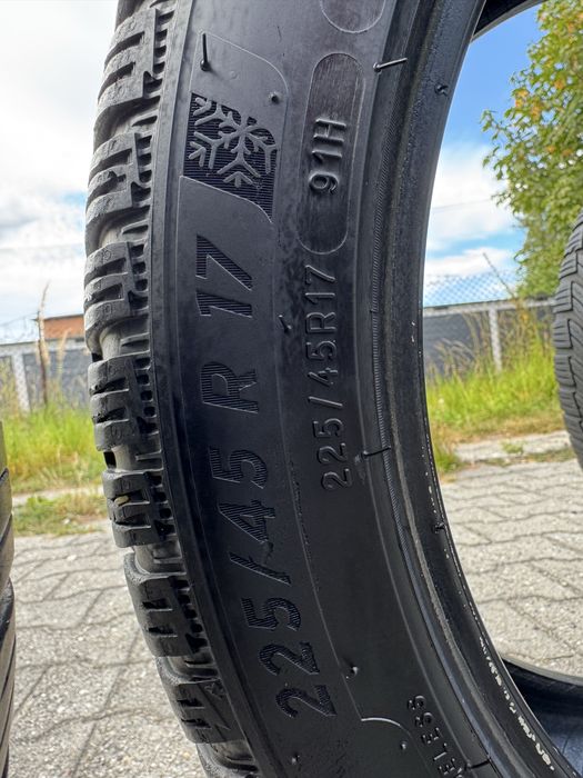 Michelin Alpin 6 225/45 R17 91H – komplet 4 opony zimowe, bieżnik 6 mm