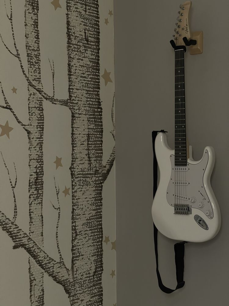 електрогітара форми Stratocaster(FoxPro)