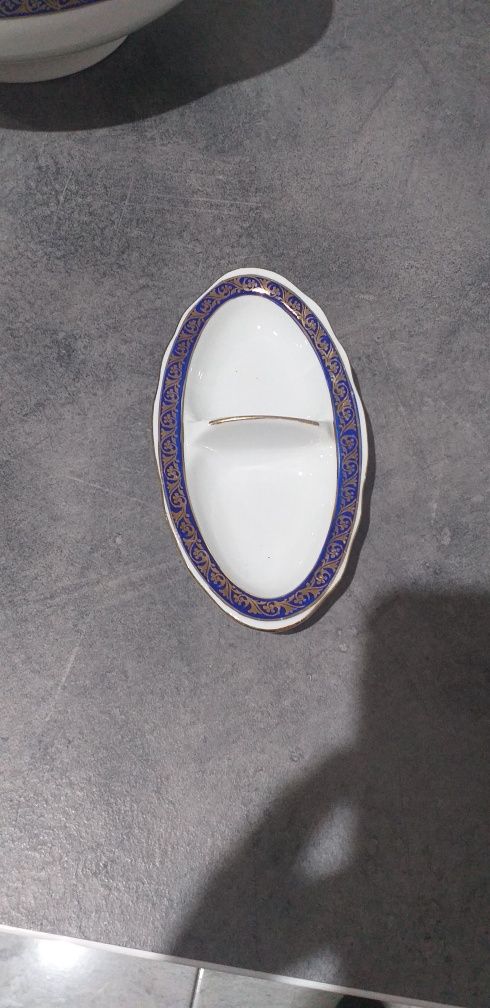 Porcelana Ćmielów kobalt różne elementy