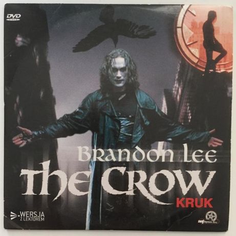 DVD The Crow Kruk Brandon Lee UNIKAT