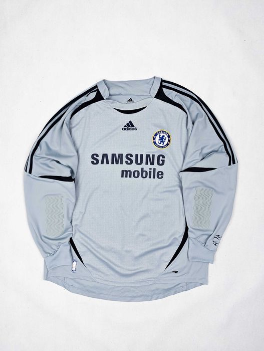 Adidas Chelsea niebieska koszulka bramkarska piłkarska XL