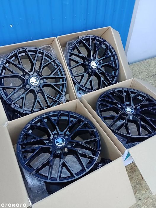 FELGI ALUMINIOWE 5x100 R18 8J ET40 SKODA FABIA OCTAVIA PRAKTIK RAPID SCALA