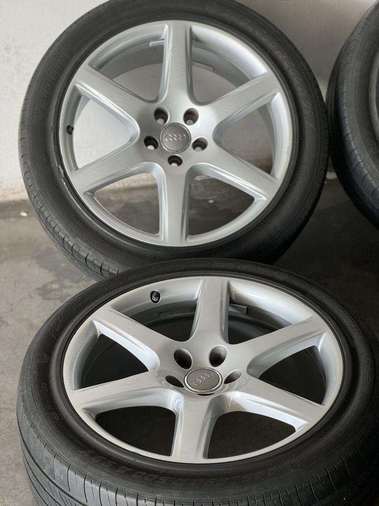 Audi R18 5x112 комплект броньованих колес Pax 245-690R500A Michelin