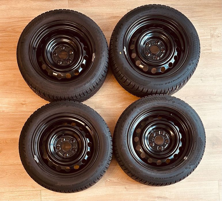 Koła Zimowe Zestaw Felgi 16 Opony Falken Zimowe Czujniki TPMS