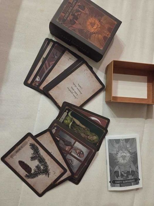 karty słowiańskie nowe bez wad tarot magia ezoteryka czarownica