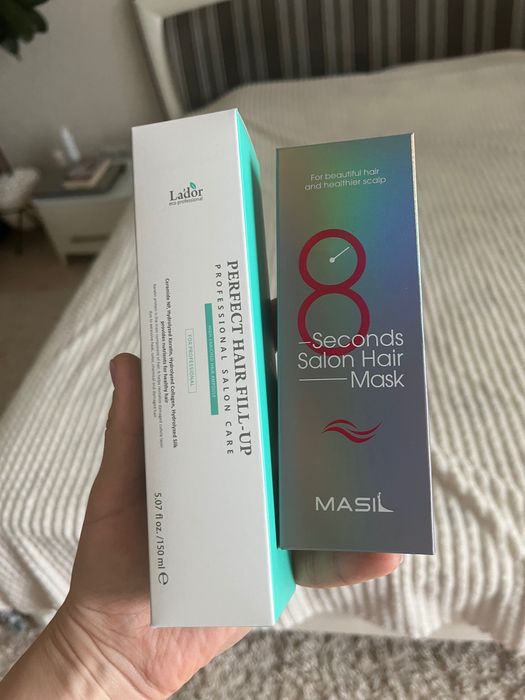 Маска Masil 8sec 100 мл, філер LA’dor 150 мл