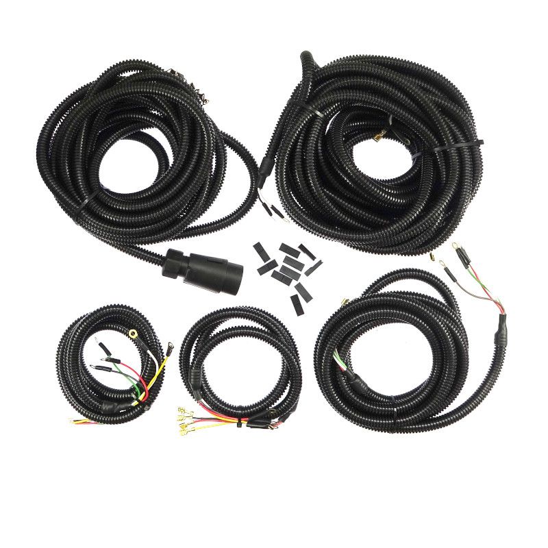 Instalacja elektryczna kompletna przyczepa D-47 kable ELMOT Premium