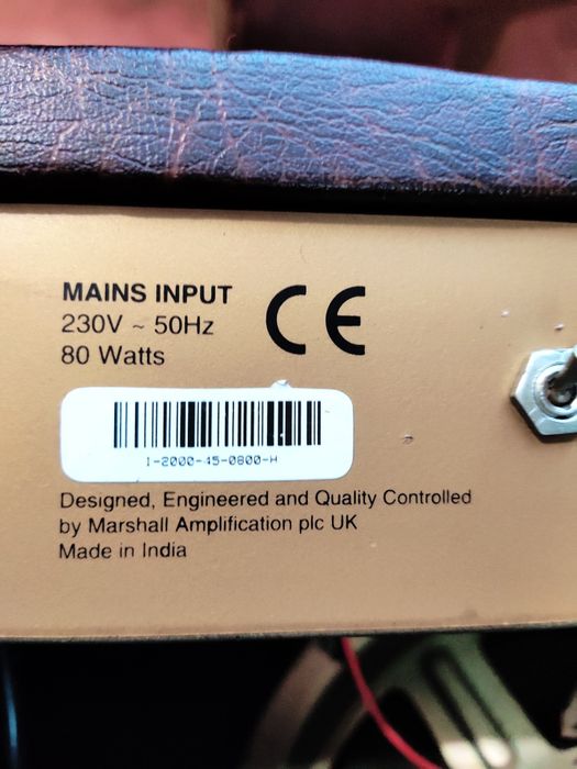 Продам комбопідсилювач Marshall G30RCD