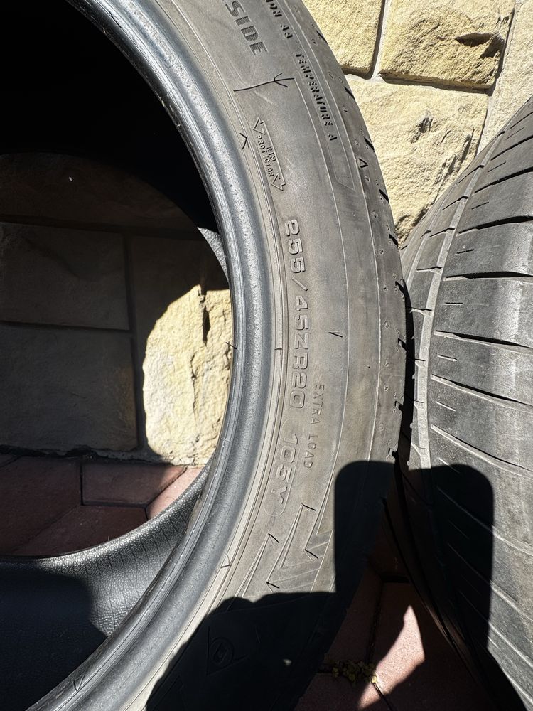 Opony letnie Dunlop SPORT MAXX 285/40/R20 oraz 255/45/R20 Mercedes GLC