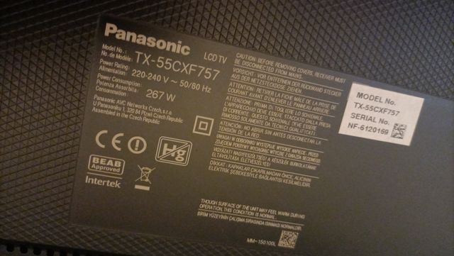 3D Смарт ТВ Panasonic 55