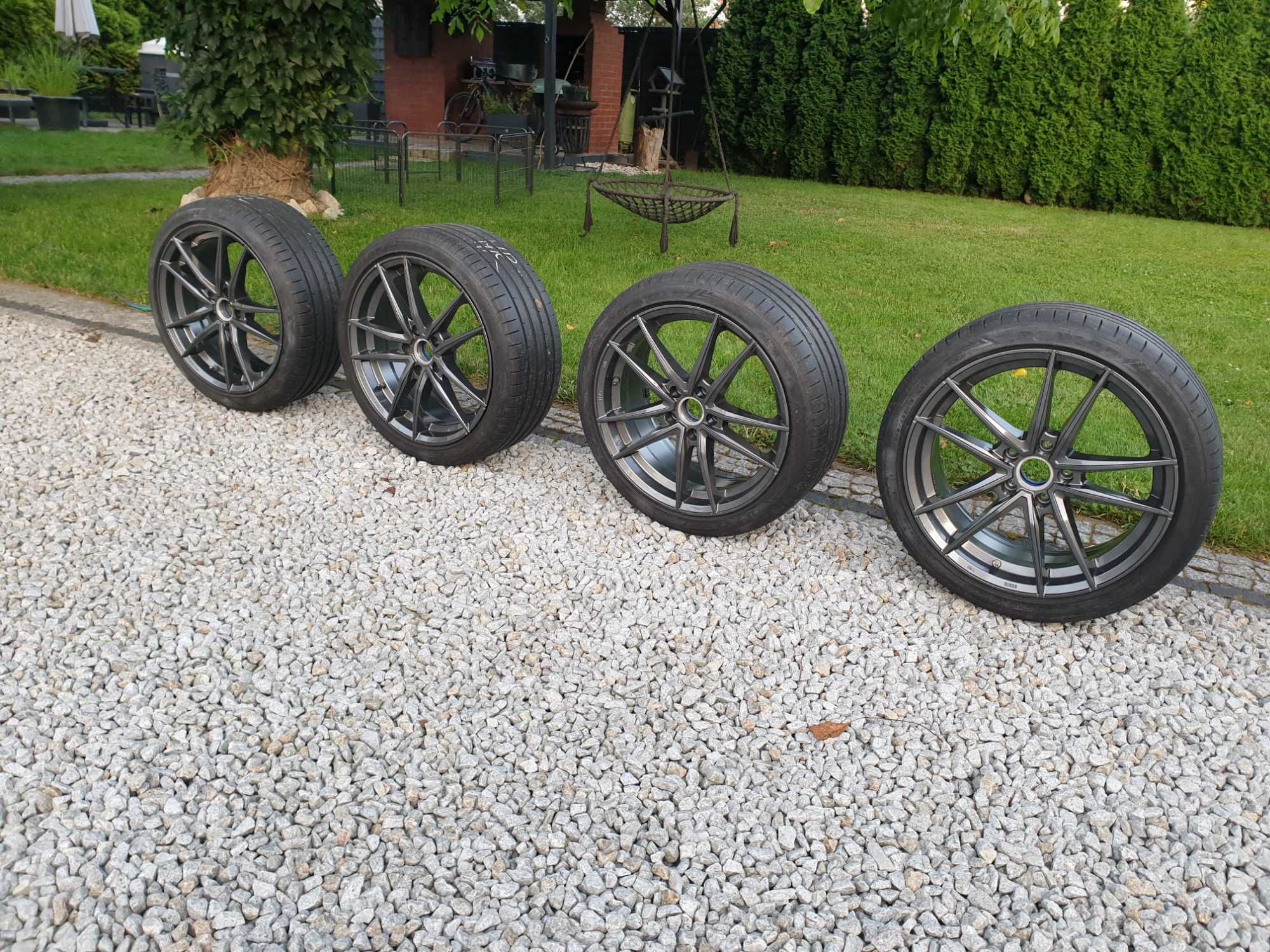 Alu18*DBV*Audi a4 b8,b9,a5,a6,Merc.2018r.opony lato.Dunlop.et45.5x112