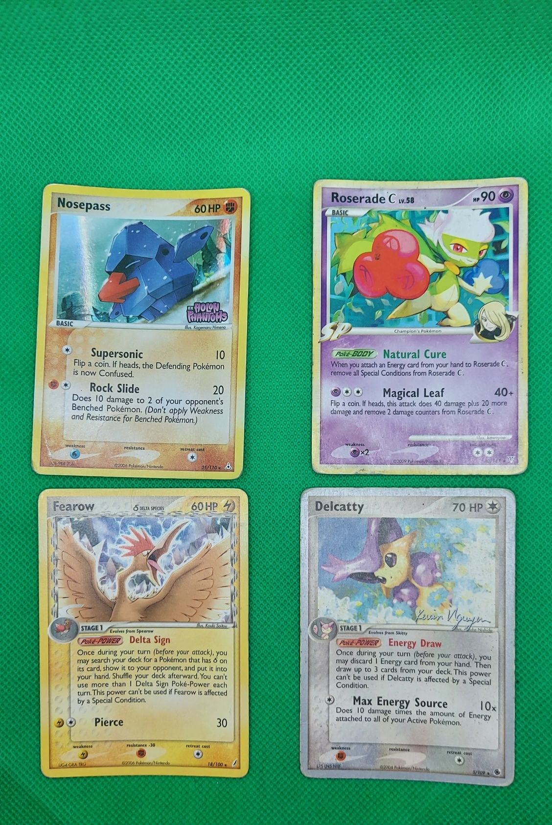 Cartas pokemon raras