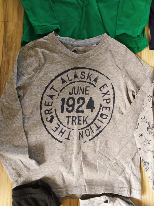 Zestaw 6 x koszulki 4 gratis t shirt 110-116