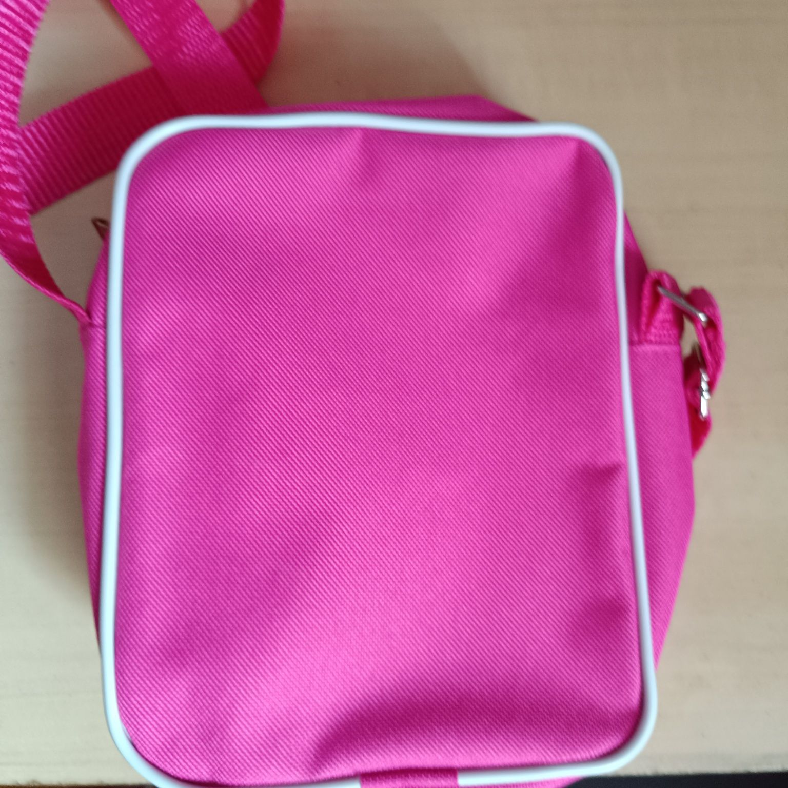 Nowa Mała torebka saszetka Lacoste różowa