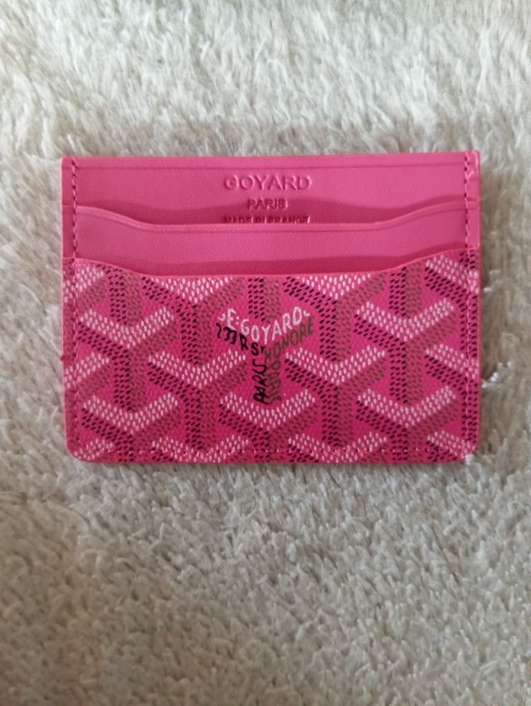 Cardhollder Goyard portfel y2k drill