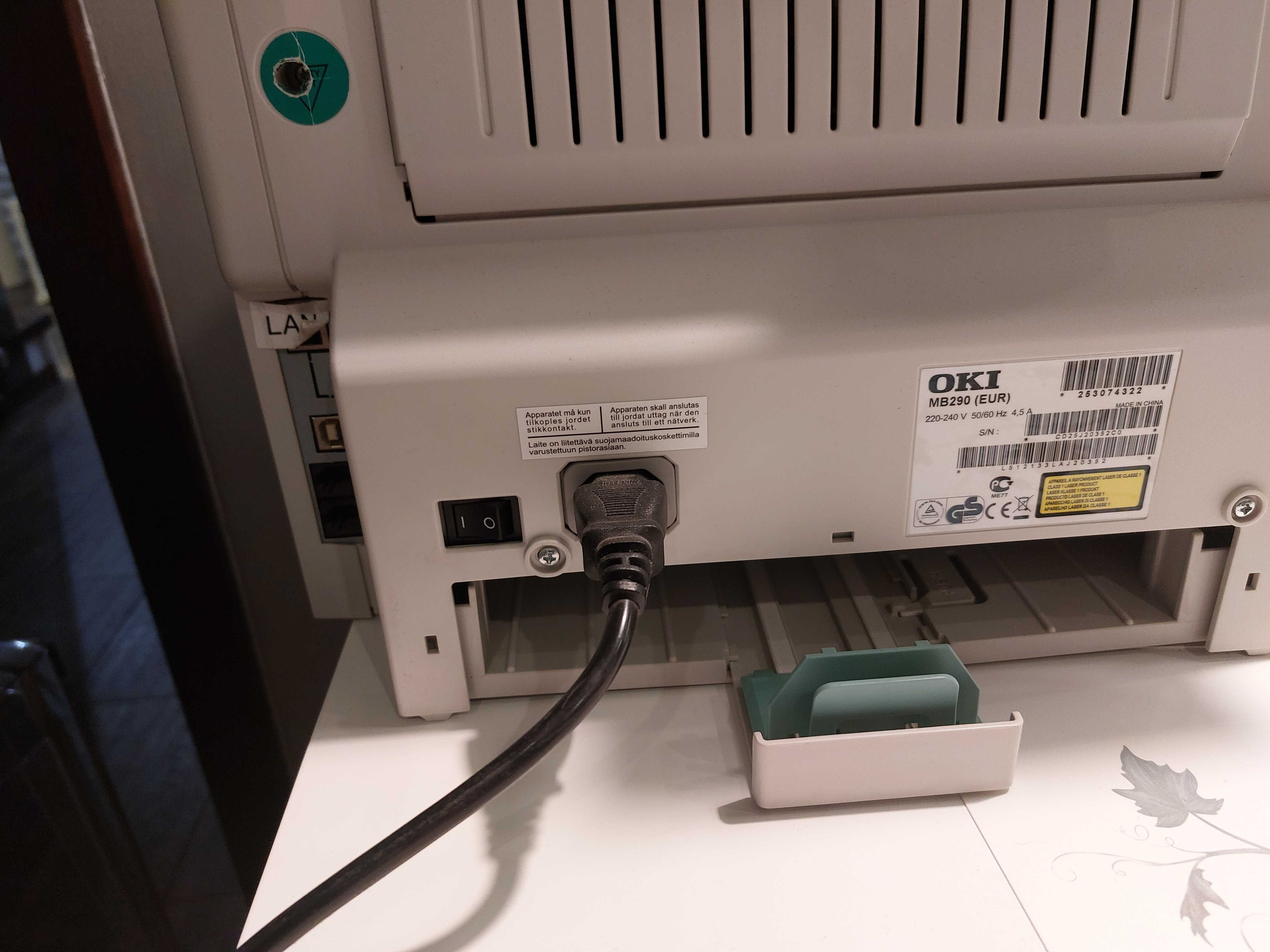 Drukarka wielofunkcyjna OKI MB290
