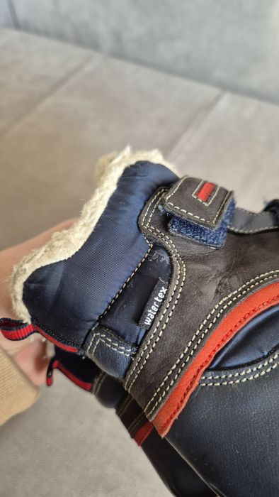 Lasocki trzewiki śniegowce zimowe kozaki skórzane watertex 28