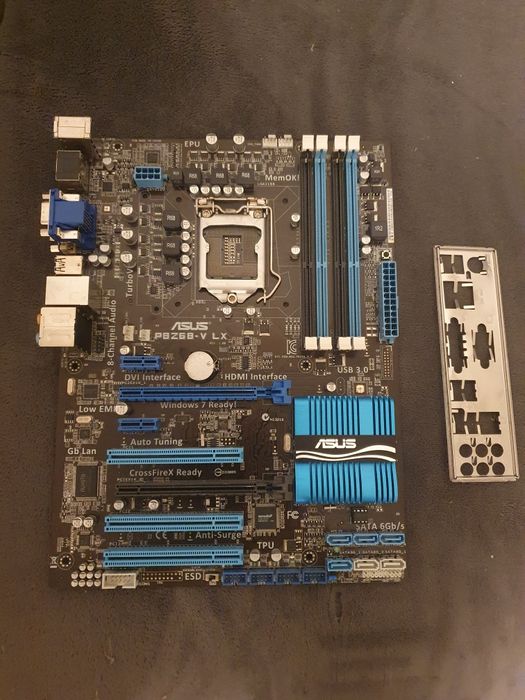 Płyta Główna ASUS P8Z68-VLX +maskownica