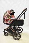 Cybex Priam Spring Blossom Dark 2w1 DARMOWA WYSYŁKA NIEMALŻE JAK NOWY