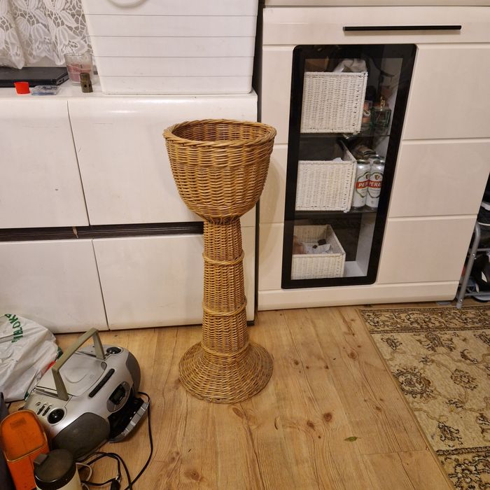 Koszyk doniczka wiklinowe