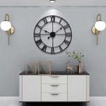 Nowy zegar ścienny / drewniany / loft / okrągły / 40cm !3640!