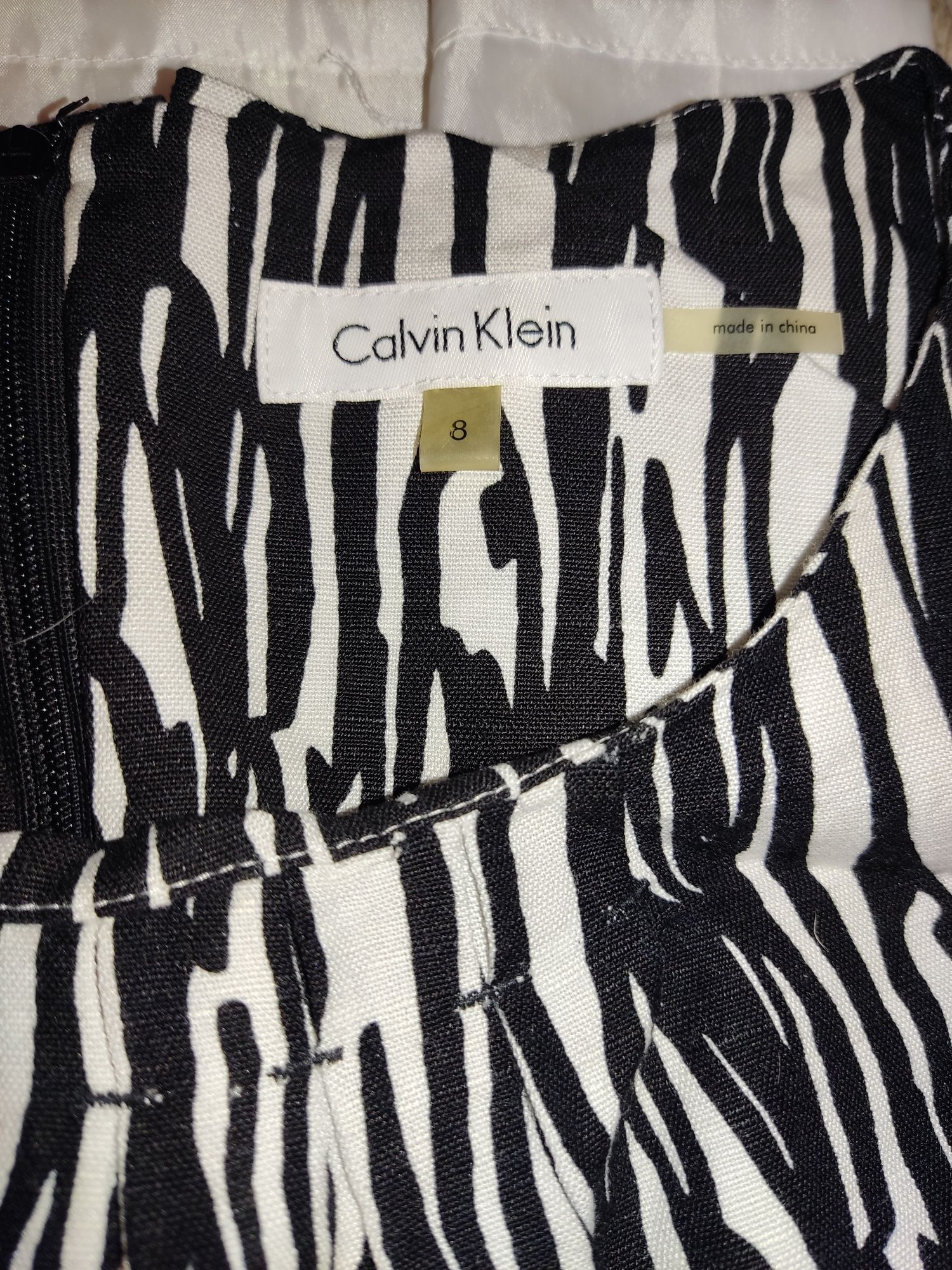 Sukienka Calvin Klein Rozm L len