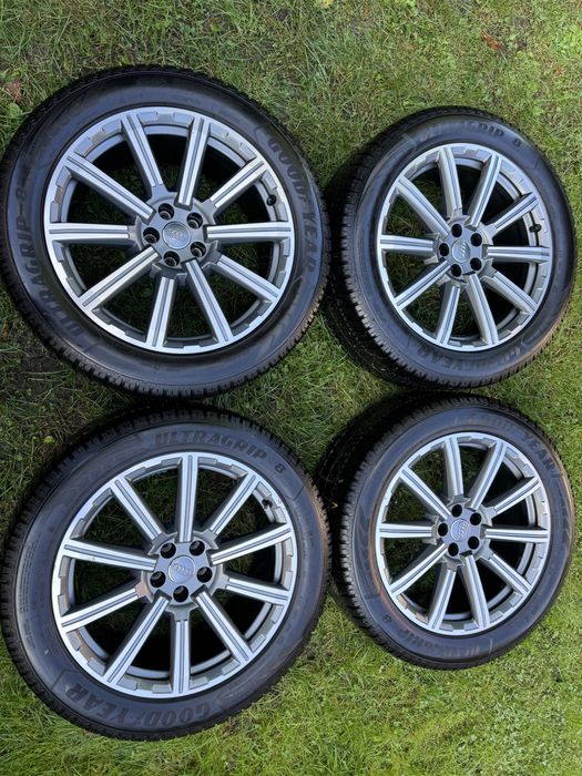 Kola Felgi Alu Audi Q7 Q8 285/45/20 Goodyear zima 2021r. Oryginal