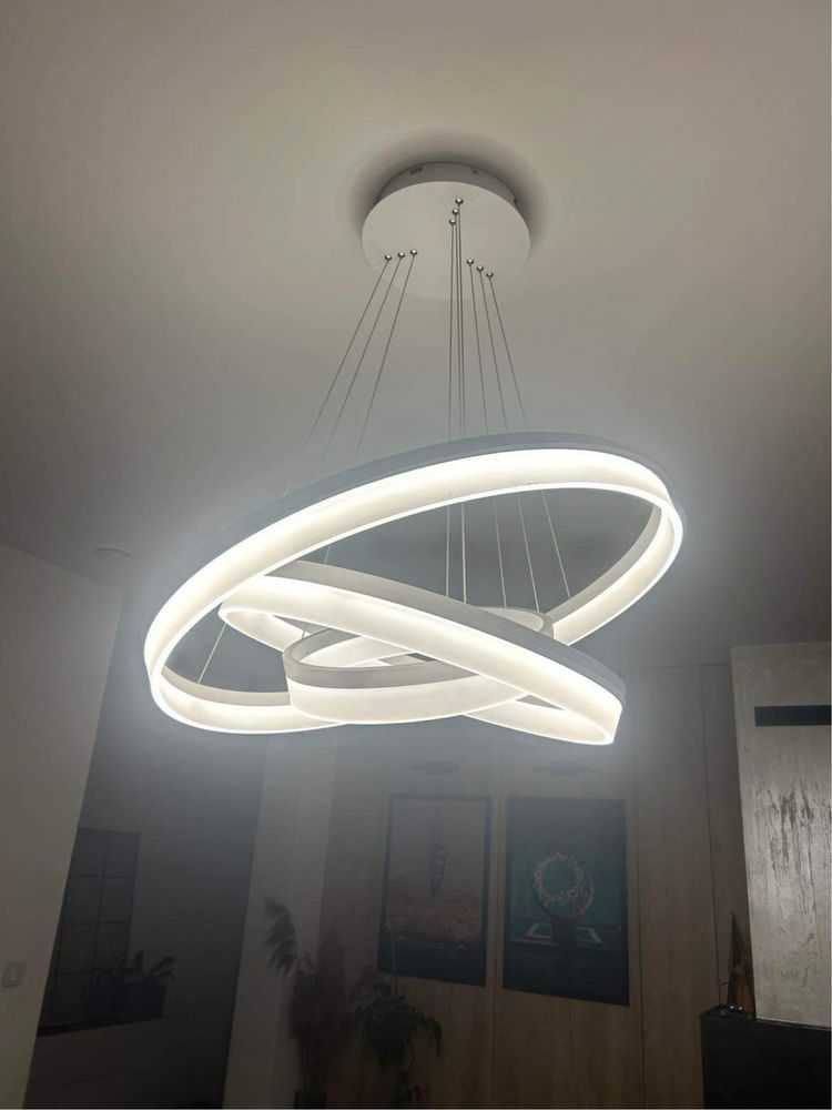 Lampa wiszaca Ring potrojny LED