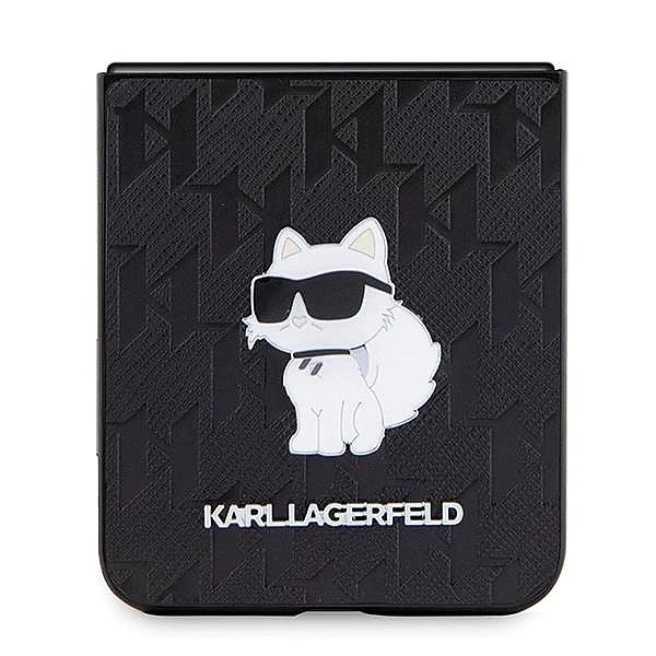 Etui Karl Lagerfeld Saffiano Monogram Choupette Pin na Samsung Galaxy