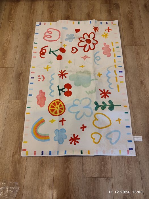 Nowy dywan do pokoju dziecięcego Wzorki 80x120