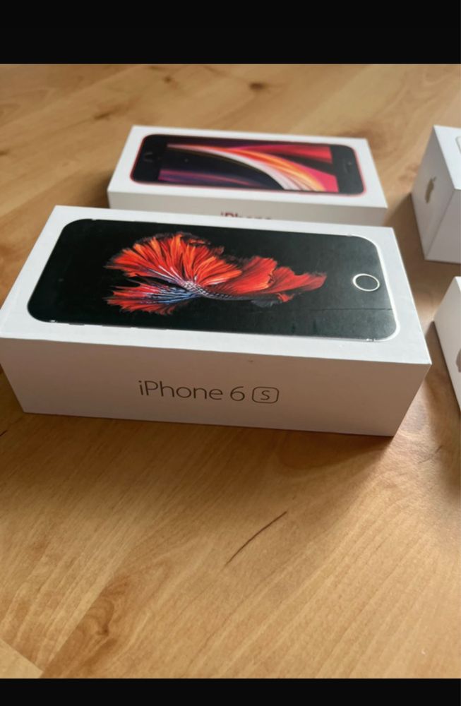 2 ORYGINALNE pudełka IPhone (6S, SE)