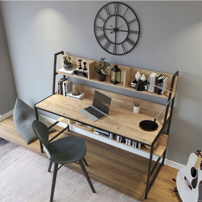 Biurko do nauki MASSASI L199 140x122x60 cm