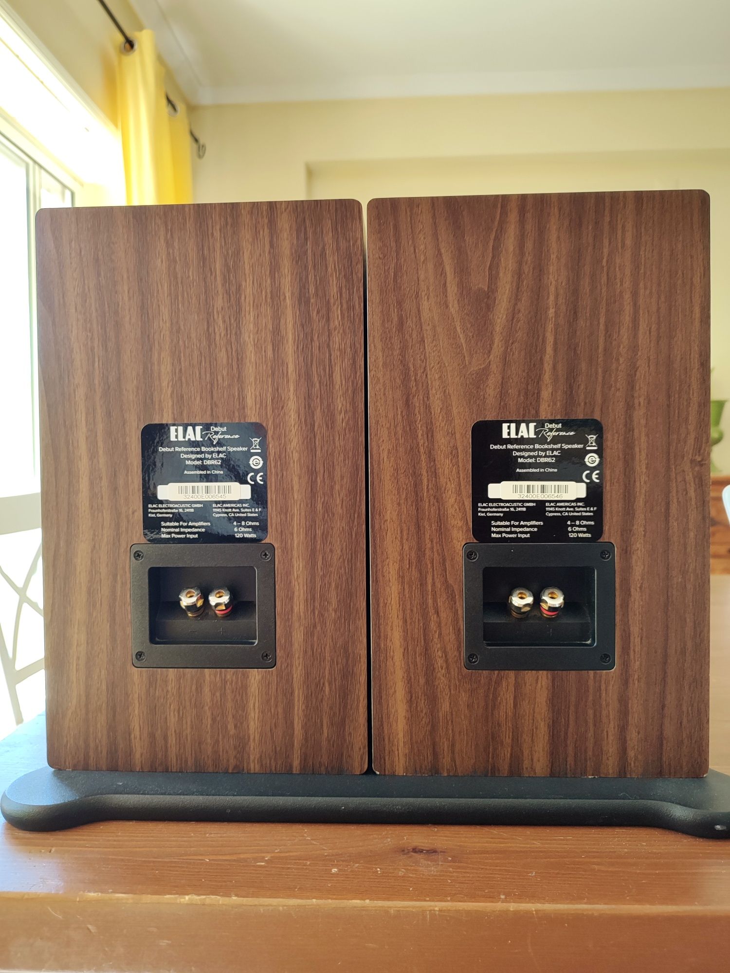 Elac Debut Reference Model DBR62 Colunas Monitoras Hi-Fi Impecaveis!
