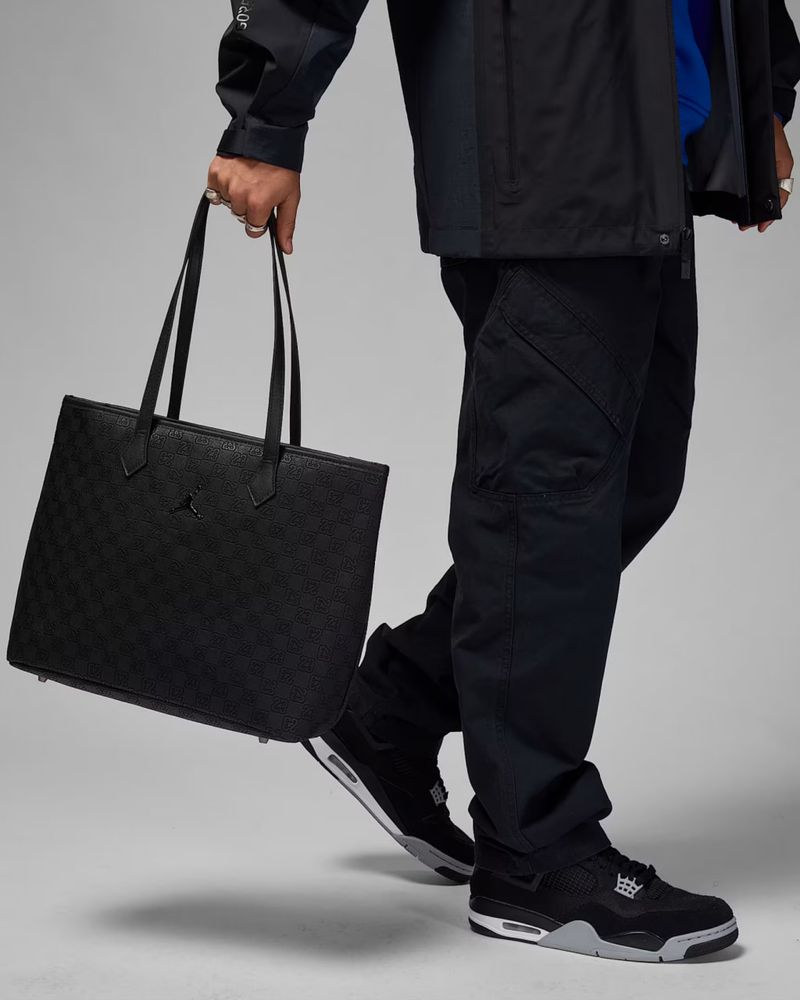 100% ОРИГИНАЛ JORDAN tote jam monogram сумка черная унисекс В НАЛИЧИИ