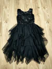 H&M nowa suknia sukienka wizytowa na uroczystości tiul cekiny na 158