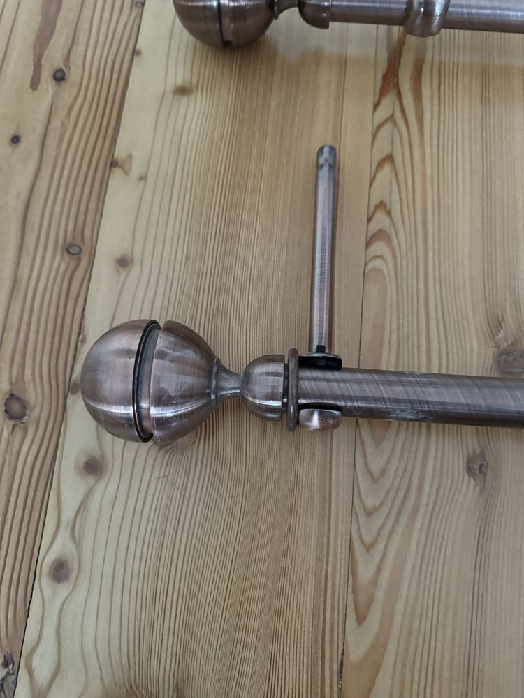 Karnisz pijedynczy dlugosc 92 cm , 3 szt.