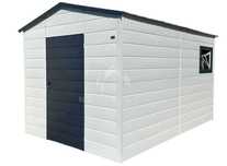 Schowek - Domek Ogrodowy 2,5X4M - Drzwi - Okno - Biały - Nb156