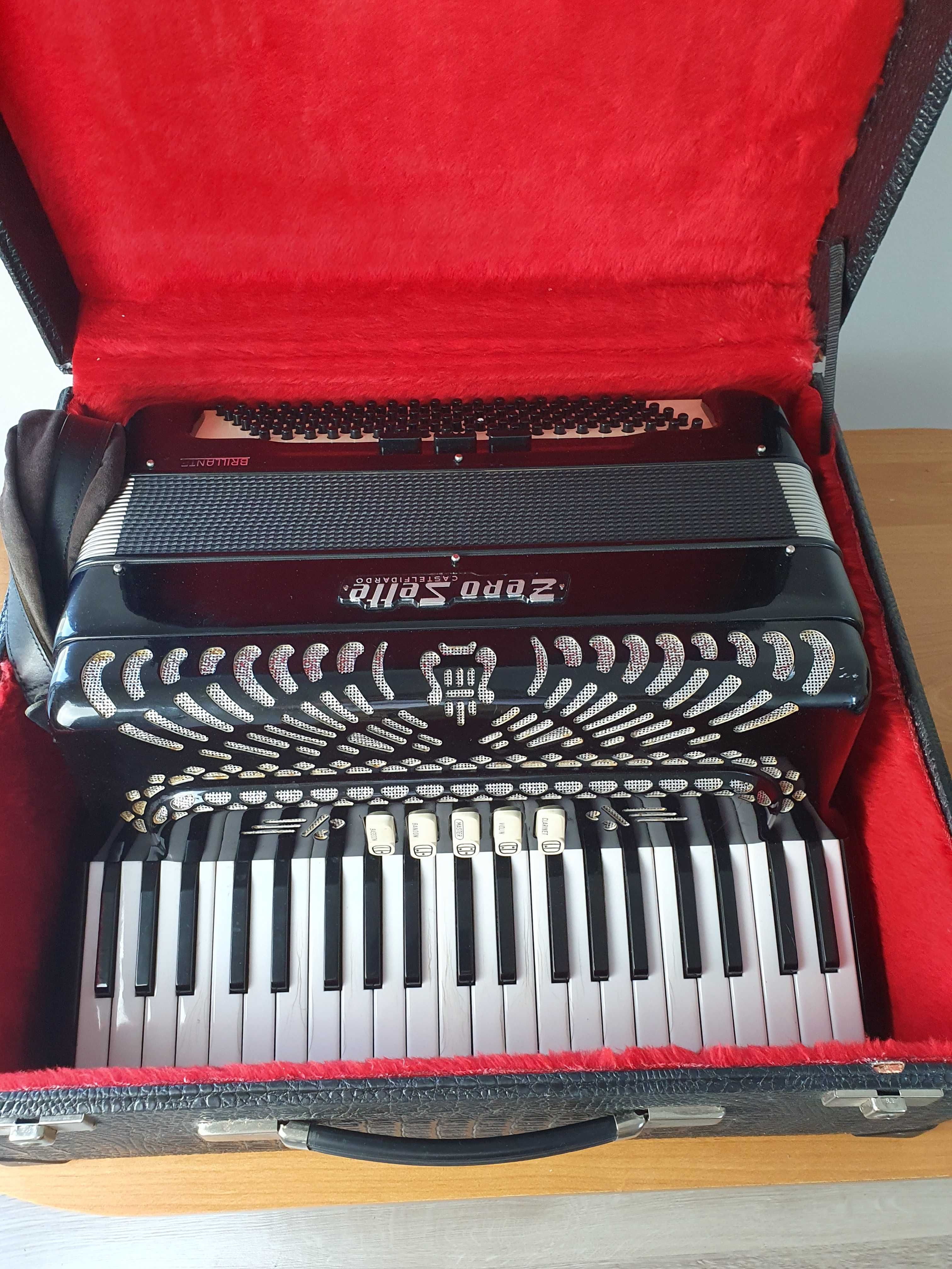 Akordeon Zero Sette Brillante b16.