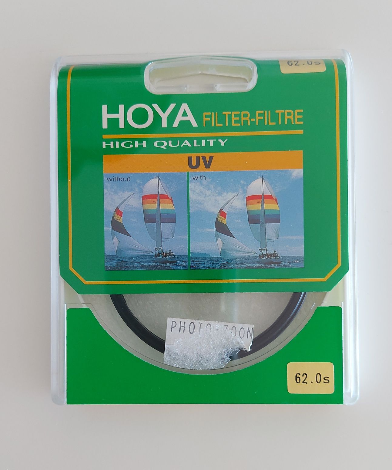 Filtro UV HOYA 62mm